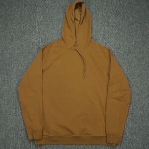 Lululemon Hoodie Mens Large Brown City Sweat Pullover Hooded Long Sleeve